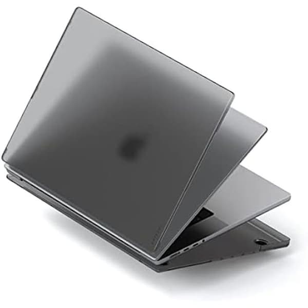 SATECHI Eco Rigid Bag för MacBook Pro 16 Inch 2021 - Lätt och tunn - Hubvänlig design - Grå