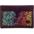 Miniatyrbild 1 av 4: Pochette/Housse - LONDO - Äkta Läder - Kompatibel med MacBook Pro/Air - 13,3 Tum - Lila