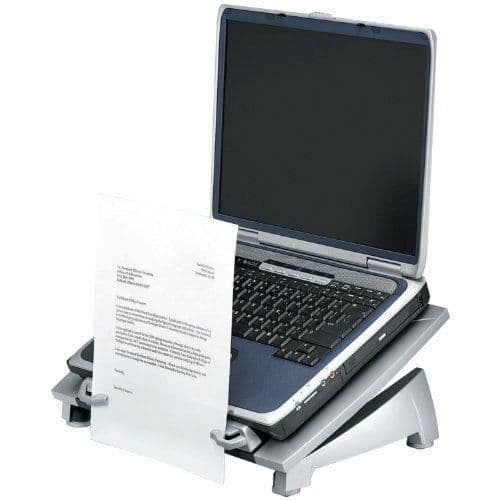 Fellowes Plus Office Suites Support för bärbar dator Svart och Silver - 0043859504602 Svart, Silver