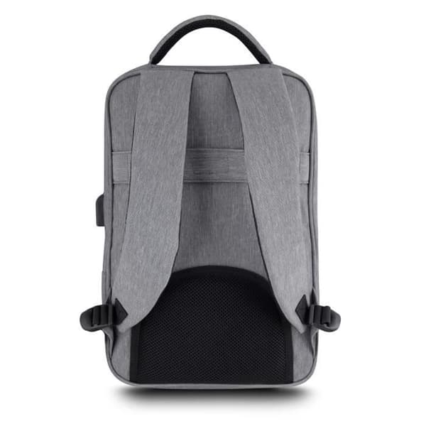 Ryggsäck för bärbar dator - URBAN FACTORY - MCE15UF - 15,6'' - USB-port - Grå melerat
