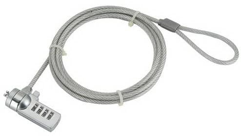 Gembird LK-CL-01 kabellås Silver