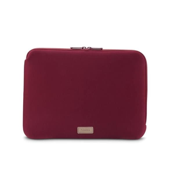 Bärs Cover för bärbar dator "Jersey", 34 - 36cm (13,3" - 14,1"), vinröd