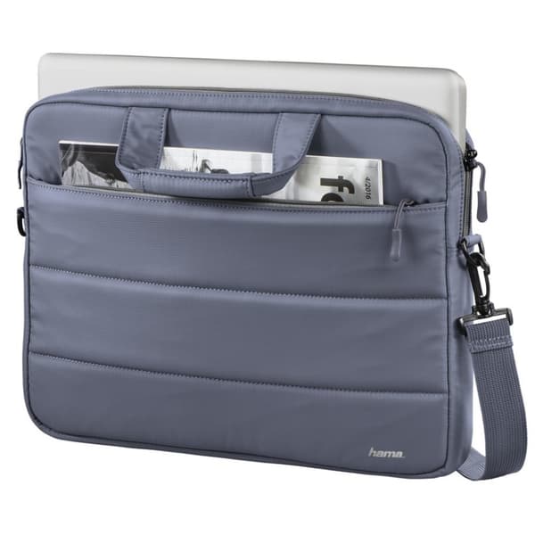 Hama Notebook-taske 'Toronto' Op til 34 cm (13,3') grå/blå