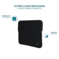 Miniatyrbild 3 av 4: Mobilis Sleeve memory foam laptopväska 12,5-14'' Svart