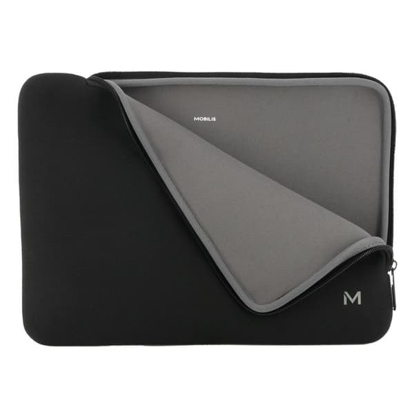 Neoprenfodral för 14"-16" Laptop - MOBILIS - Skin Sleeve - Svart och grå