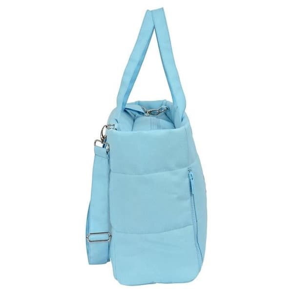 Laptopfodral Benetton paljetter ljusblå (54 x 31 x 17 cm)