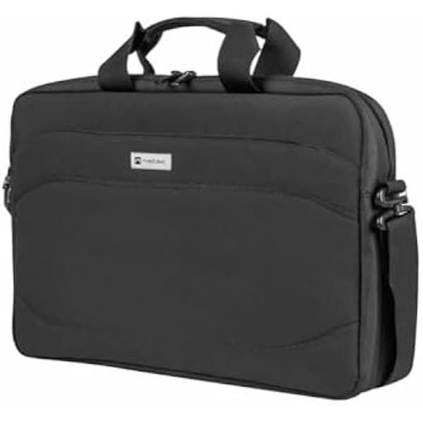 Laptopväska - NATEC - NANGER - Svart - 40x30x5 cm - Kompatibel 15 tum