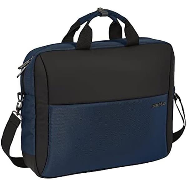 Portfölj - SAFTA - Business - Mörkblå - 41 x 33 x 9 cm - Unisex