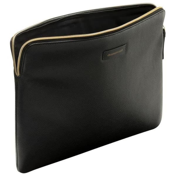 Laptopfodral i läder - dbramante1928 - Paris+ - Kompatibel med MacBook Pro - Svart - 13 tum
