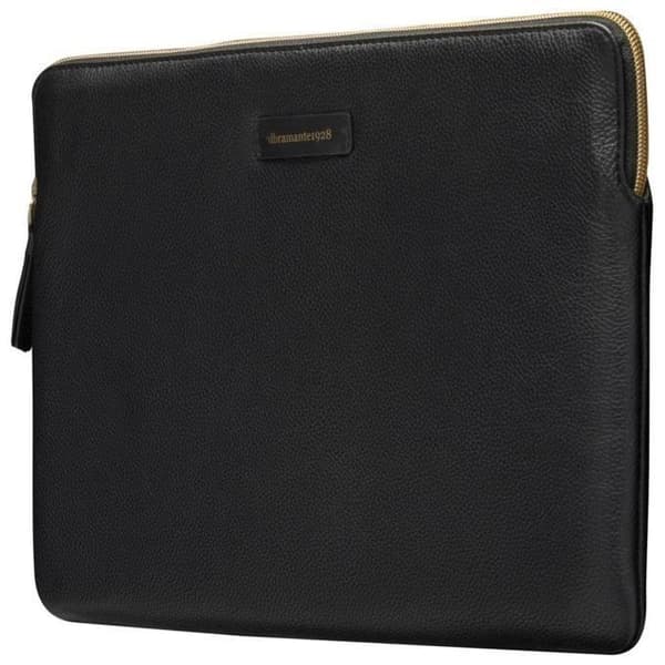 Laptopfodral i läder - dbramante1928 - Paris+ - Kompatibel med MacBook Pro - Svart - 13 tum