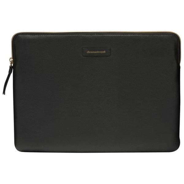 Laptopfodral i läder - dbramante1928 - Paris+ - Kompatibel med MacBook Pro - Svart - 13 tum
