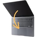 Miniatyrbild 5 av 5: Skyddskydd för Macbook Pro 14 (14,2) Pro 16 (16,2) Air 13 (13,6) - Transparent silikon tangentbord AZERTY EU-layout Phonillico
