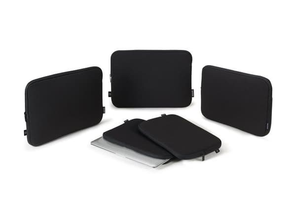 Bärbar datorfodral - DICOTA - ONE - 12 tum - Återvunnen PET - Svart