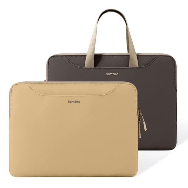 TomToc Theher Laptopfodral 14" Mörkgrå/Blå