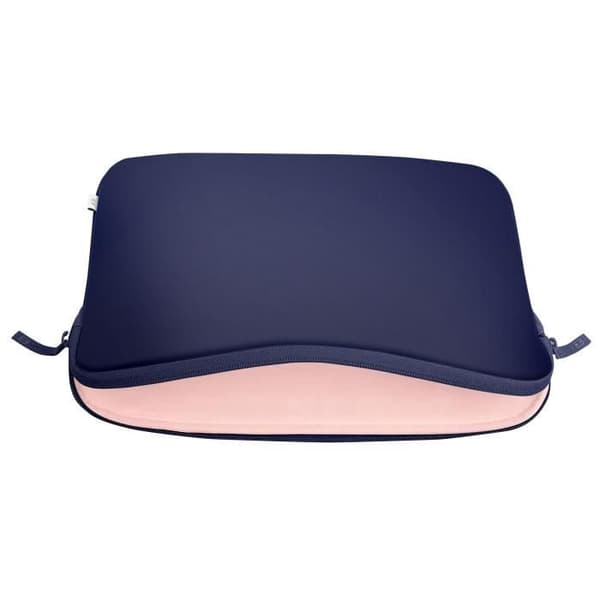 Pochette för MacBook Pro 13 och Air 13 Ekologiskt Skum Basics ²Life MW Blå / Rosa