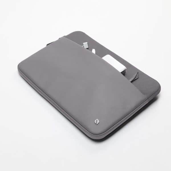 Fodral för MacBook Pro 14 tum med dragkedja i polyester Incase Grå