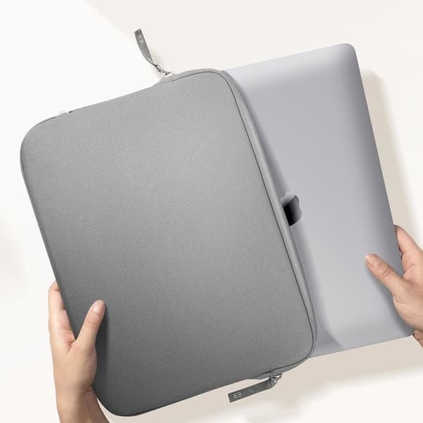 Pochette för MacBook Pro 16 i Ekologiskt Skum Basics ²Life MW Grå