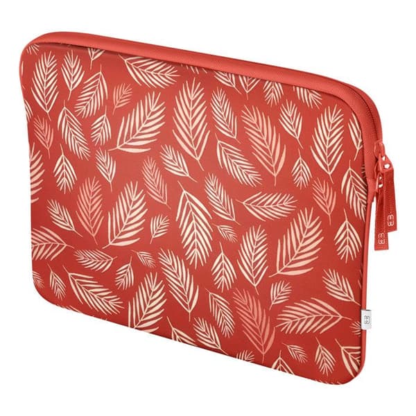 Pochette för MacBook Pro 14 Tropiskt Mönster ²Life MW Röd