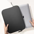 Miniatyrbild 3 av 4: Fodral för MacBook Pro 14 i Ekologisk Skum Basics ²Life MW Svart