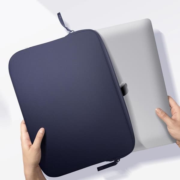 Pochette för MacBook Air 15 i Ekologisk Skum Basics ²Life MW Mörknatt
