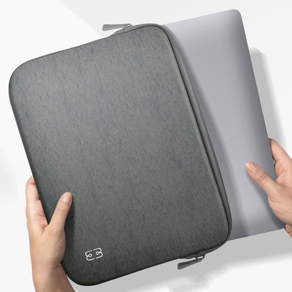 Pochette för MacBook 12 Minnesskum Ultra tunn Basics MW Grå