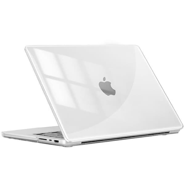 Coque för MacBook Pro 14 MW Hård Antislipfötter MW Transparent