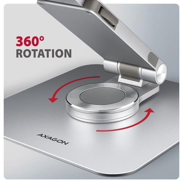 AXAGON STND-LR ALUMINIUM för bärbara datorer 10 - 17