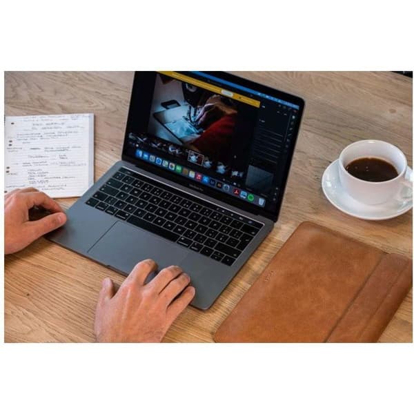 FIXE Oxford för Apple MacBook Air 15,3 (2023/2024/2025) brun