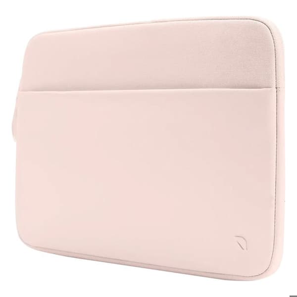Hus för MacBook Pro 14'' Polyester Med Dragkedja Mjuk Touch Insida Incase Puderrosa