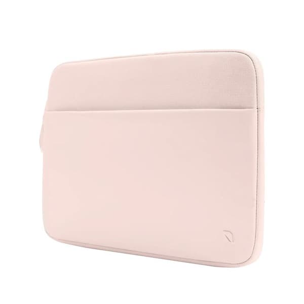 Hus för MacBook Pro 14'' Polyester Med Dragkedja Mjuk Touch Insida Incase Puderrosa