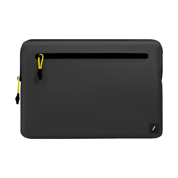 Hållare med dragkedja för MacBook Pro 13'' / Air 13'' Vattentät Återvunnen NATIVE UNION Svart