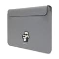 Miniatyrbild 2 av 4: Karl lagerfeld Sleeve KLCS14SAKCPMG 14'' silver Saffiano Karl-Choupette