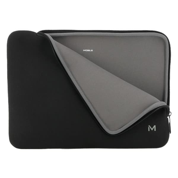 Neoprenfodral för Bärbar Dator Tablet 12.5-14" - MacBook Fodral 13" - Svart/Grå - MOBILIS