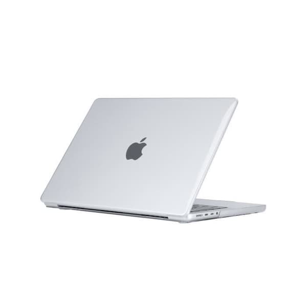 TECOOL MacBook Pro 14 tum 2021 M1 Pro / M1 Max A2442 fodral och tyg, transparent