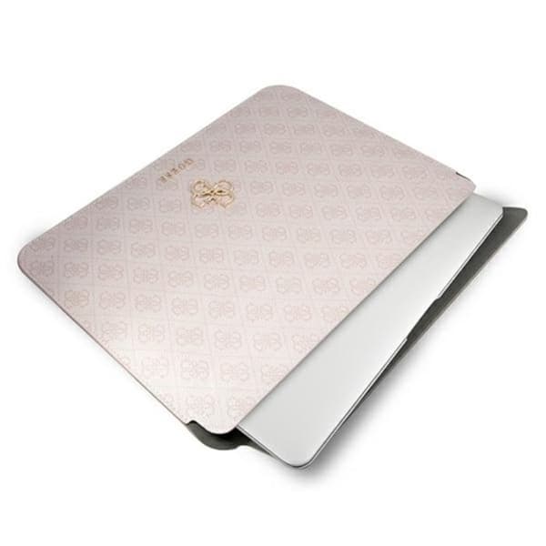 Guess 4G Big Metal-logotyp datorfodral - 13" laptopfodral (rosa)