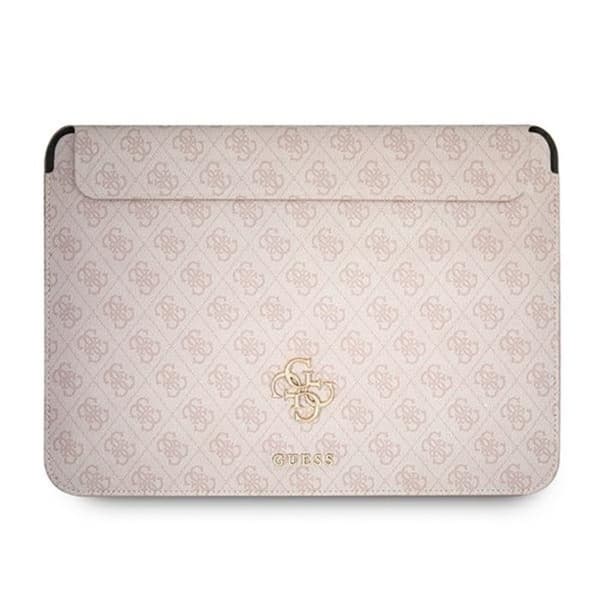 Guess 4G Big Metal-logotyp datorfodral - 13" laptopfodral (rosa)