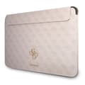 Miniatyrbild 1 av 5: Guess 4G Big Metal-logotyp datorfodral - 13" laptopfodral (rosa)