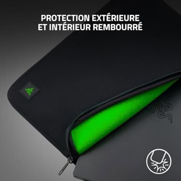 Laptopfodral - RAZER - Razer Neoprene Sleeve V2 - 13,3 tum - Neopren - Vattentålig