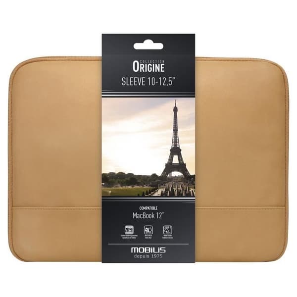 MOBILIS Origine Sleeve för laptop/surfplatta 10-12,5" Camel