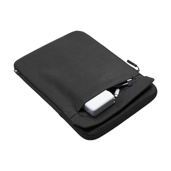 Ärende med ficka för MacBook Pro 16" (M4/M3/M2/M1/2024 Incase Crosstown Sleeve med Woolenex 2021) (Svart)