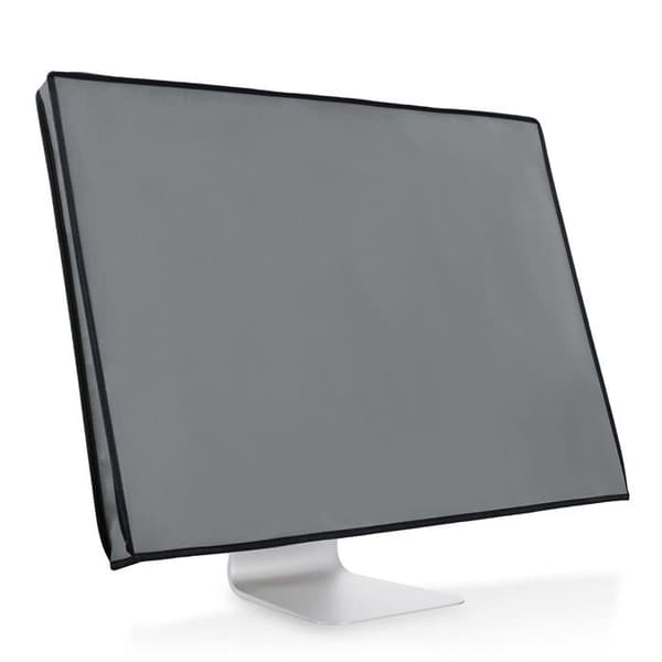 Kwmobile - 44635.22 - Datorskärmskydd kompatibelt med 27-28" bildskärm - PC-skärmskyddsskydd - Grå