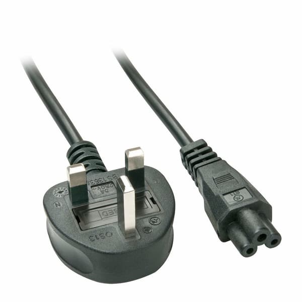 Virtajohto UK/IEC C5 LINDY 30409 2 m