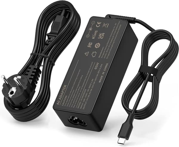 Replacement For Acer Swift Go 14 SFG14-71-54AP 65W USB-C Type AC Adapter Charger Laptop Power Supply