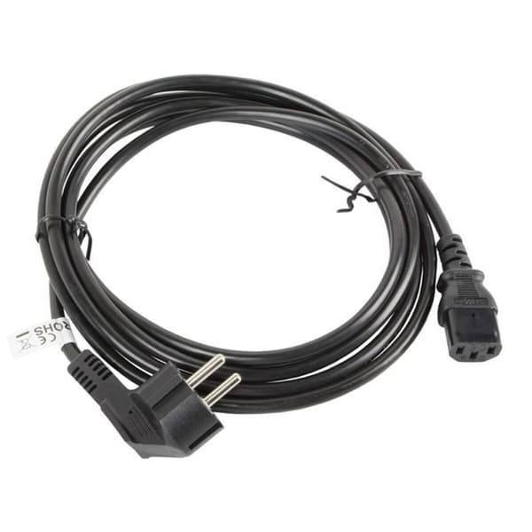Virtajohto Lanberg CA-C13C-11CC-0030-BK Musta 3 m