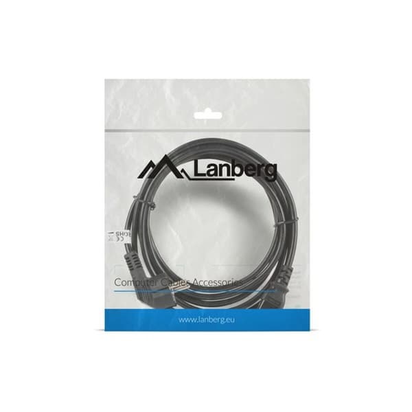 Virtajohto Lanberg CA-C13C-11CC-0030-BK Musta 3 m