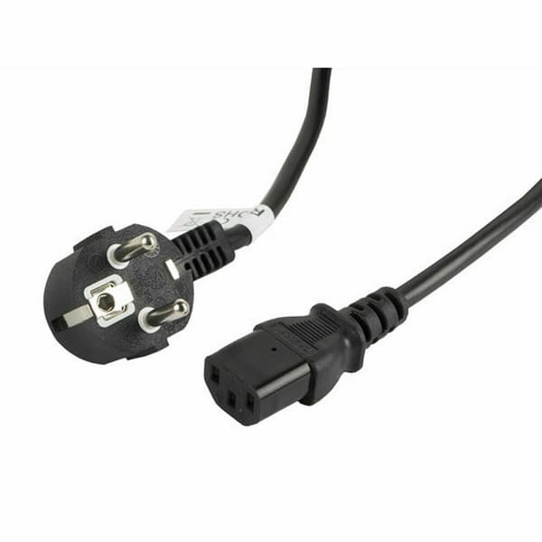 Virtajohto Lanberg CA-C13C-11CC-0030-BK Musta 3 m