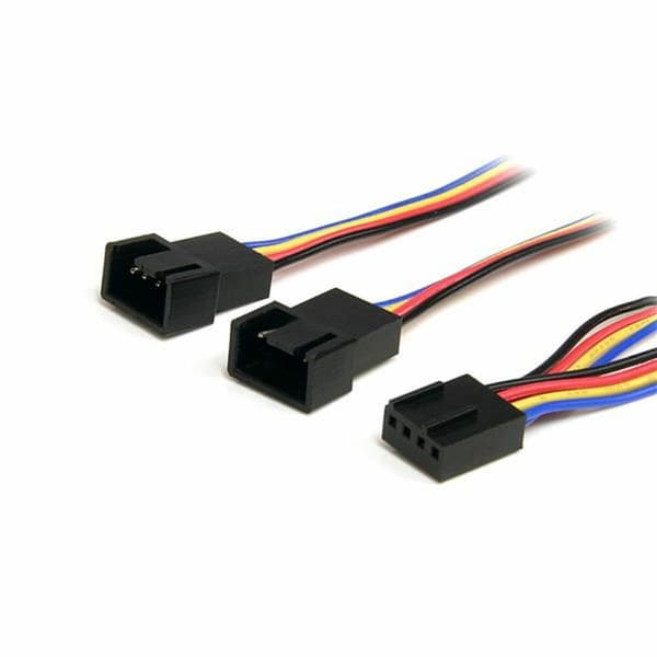 Strømledning Startech FAN4SPLIT12
