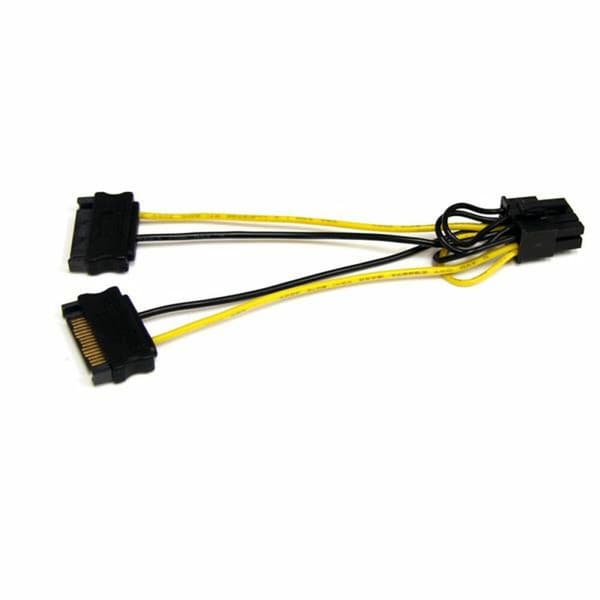 Strømkabel Startech SATPCIEX8ADP
