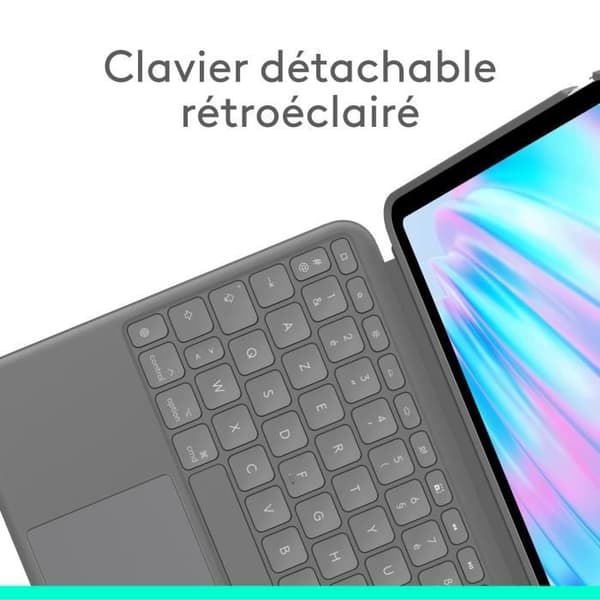 Logitech Combo Touch tangentbordsfodral för 11-tums iPad Air (M2)