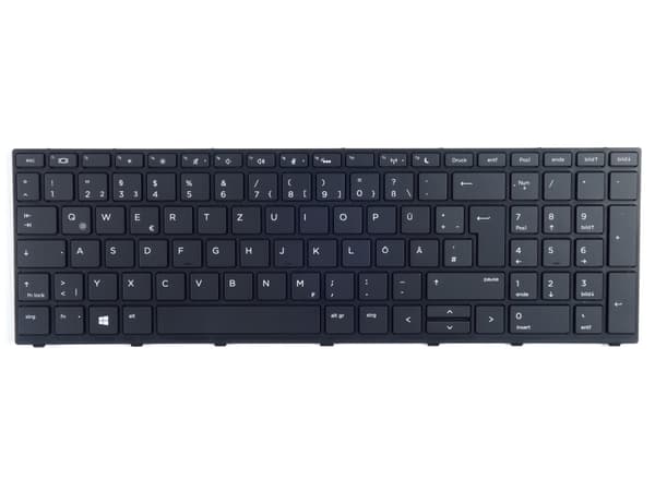 HP ProBook 450 G5, 455 G5, 470 G5 DE QWERTZ LED Trackpoint-tastatur